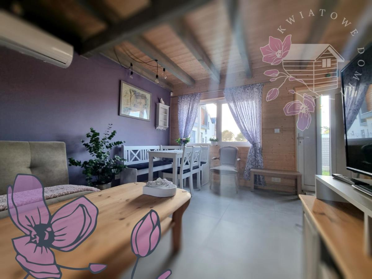 Kwiatowe Domki Rogowo  Buitenkant foto