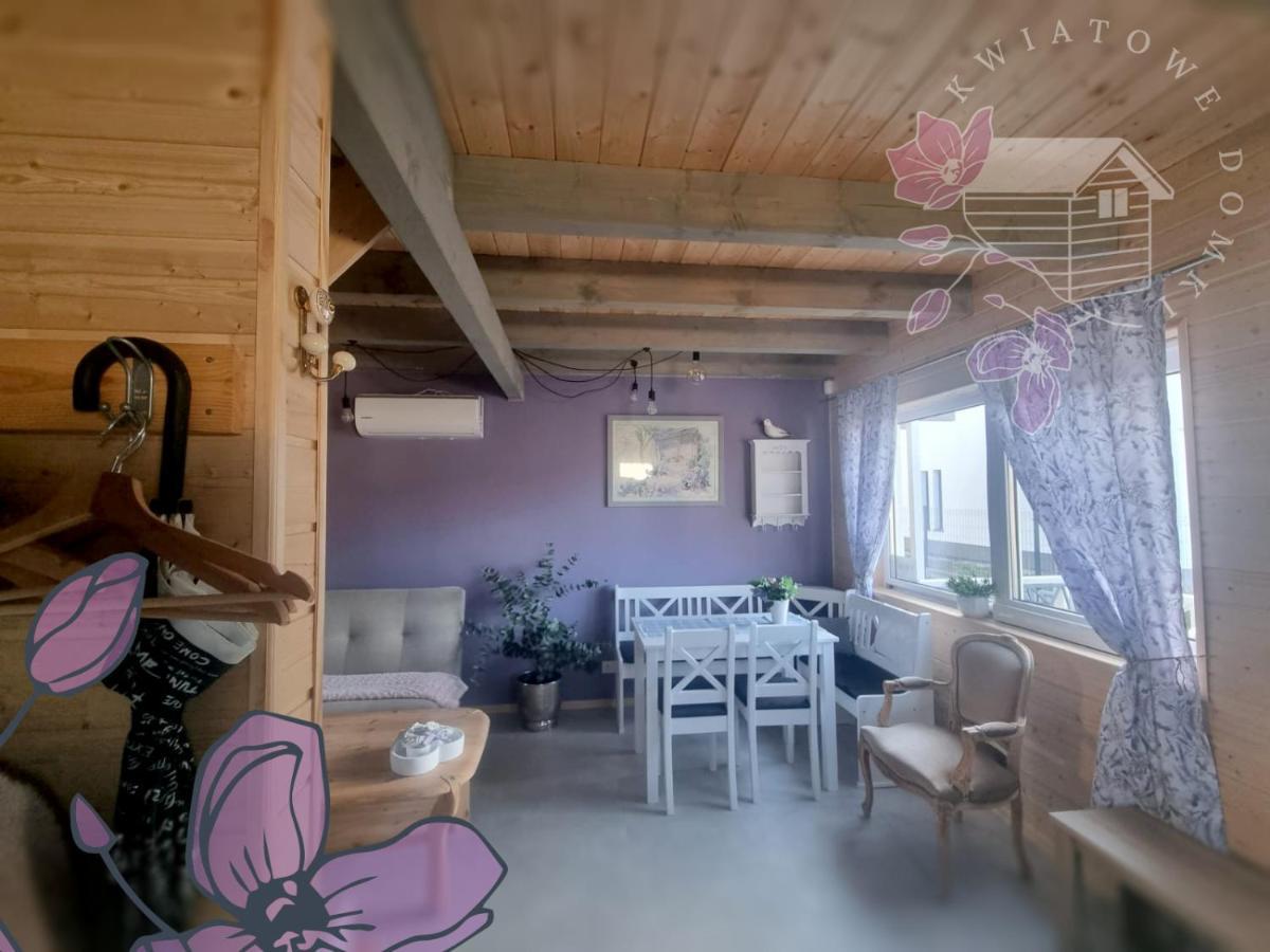 Kwiatowe Domki Rogowo  Buitenkant foto